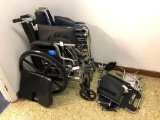 Two Wheel Chairs and Parts Shown