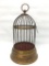 Vintage Brass Bird Cage