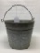 Vintage Galvanized Bucket