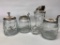 Group Of (4) German Glass Beer Steins