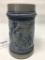 Blue/Gray Stoneware .5L Scenic Beer Stein