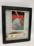 1985 Pete Rose Knife & Card In Case 