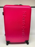 Unused Ladies Samsonite Hardshell Luggage In Fuchsia Color