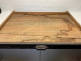 Antique Map Drawers W/Cast Iron Hamilton Foundry Pulls