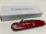 Roy Rogers 2-Blade Key Ring Knife