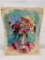 Listed Artist Eleanor Maurice Watercolor On Paper Of Floral Still Life