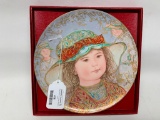 1984 Edna Hibel Collectors Plate W/Box