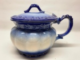 Chamber Pot W/Lid Marked 