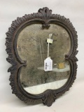 Composition Framed Wall Mirror
