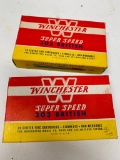 (27) Rounds Of Winchester 303 British Ammo In Boxes