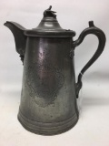 Antique Quadruple Plate Coffee Pot