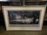 Large Framed Ballet Print, Art Institute of Chicago