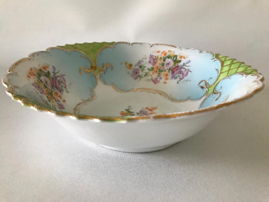 Vintage Deep Bowl W/Floral Design