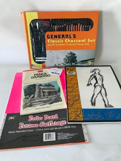 Charcoal Drawing Set