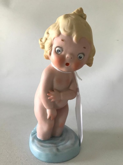 Vintage Bisque Kewpie Girl Figurine