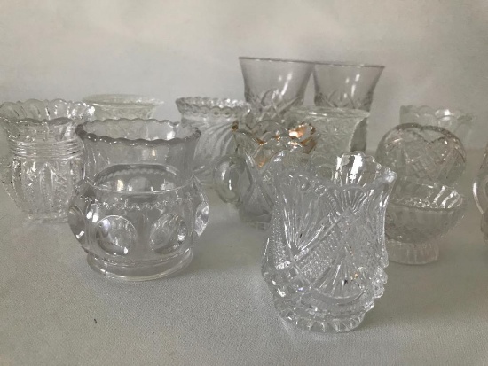 (15) pcs. Vintage Glassware