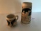 (2) German Stoneware Beer Mugs