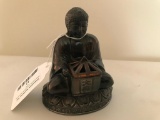 Metal Buddha Incense Burner