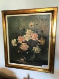 Framed Floral Picture