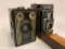 (2) Vintage Cameras: Brownie Target 6-16 & Ikoflex Zeiss Ikon