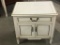 French Provencial Nightstand, 26 Onches Wide and 26 Inches Tall