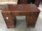 Mahogany, Kneehole Desk with some west issues