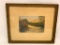 Framed Wallace Nutting Print