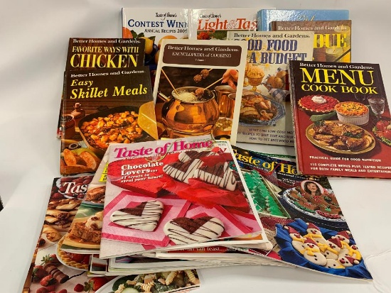 Group Of Cook Books & Recipes