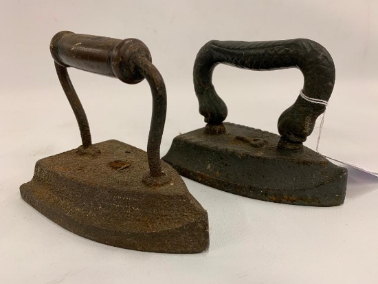(2) Antique Sad Irons