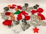 Nice Assortment Of Vintage & Newer Cookie Cutters