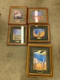 (5) Framed & Matted Prints