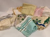 Group W/Table Clothes, Towels, Linens, & More!