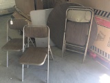 Matching Card Table and Four Chairs, Includes Extra Table!