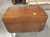 Cherry, Drop Leaf, Gate Leg Table