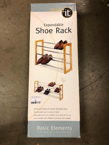 Store It Expandable Shoe Rack