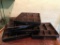 Five Vintage Cash Drawer Inserts