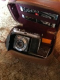 Vintage Kodak Retina Camera In Case