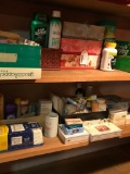 Shelf Of Bathroom Items