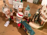 Ceramic Christmas Statues & Misc.