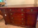 Vintage Mahogany Sideboard Server