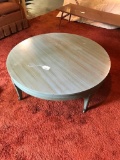 Round, Wood Coffee Table