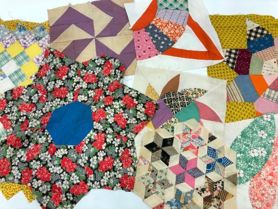 Handmade Quilting Pieces.
