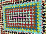 Pieced Patchwork Quilt.