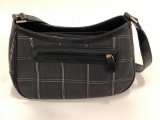 Liz Claiborne Plaid Satchel Handbag