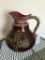 Large, Decorative Pitcher, 10 Inches Tall