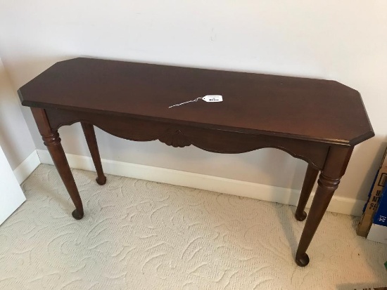 Mahogany Finish Sofa Table