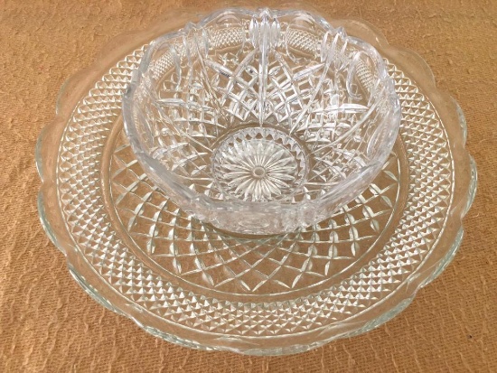 Serving Bowl & Platter