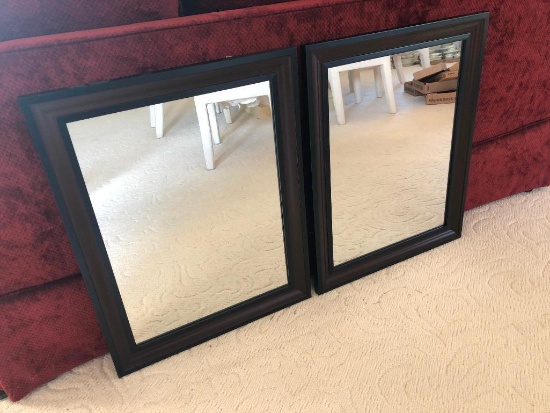 Pair Of Matching Wall Mirrors