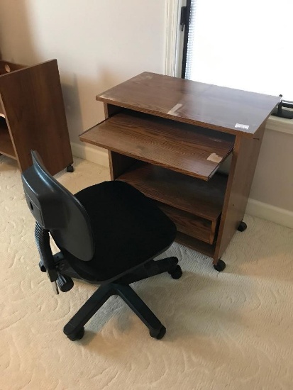 Fiber Board Computer Desk and Chair