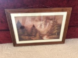 Framed & Matted Print By 